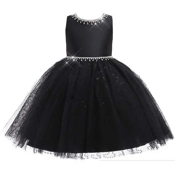 NWT Beautiful Sparkling Bling Rhinestone Sequins Christmas Or Flower Gir… - Picture 14 of 16